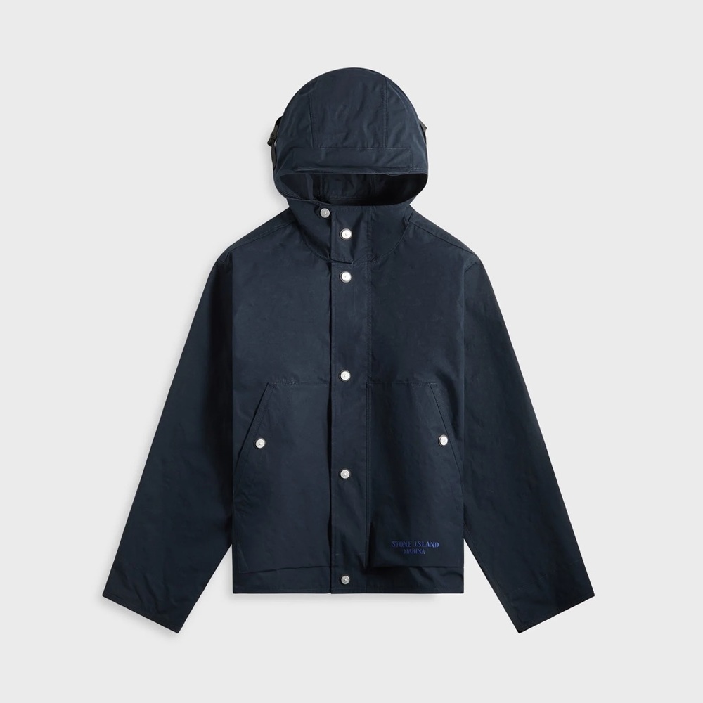 Stone Island Aluminum Tela Marina Short Parka